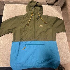 LL Bean Anorak Rain Coat